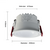  Умный светильник MSR MISSILER COB ZXS-GMSD-B12 antiglare waterproof spotlight 