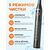  Набор зубных электрощеток Bitvae D2 Daily Toothbrush D2+D2 Bundle (B+W) 