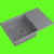  Кухонная мойка GRANFEST Urban 678L dark gray 