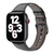  Ремешок для Apple Watch 42/44/45/49 mm  WiWU Wi-WB003 Vintage Grazy Horse Leather (Black) 
