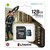  MicroSD  128GB  Kingston Class 10 Canvas Go Plus UHS-I U3 V30 A2 (170/70 Mb/s) + SD адаптер 