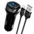  Адаптер Автомобильный с кабелем Hoco Z40 Superior 2USB/5V/2.4A +lightning (black) (202566) 