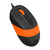  Мышь A4Tech Fstyler FM10 черный/оранжевый оптич. 1600dpi USB 4but (FM10 ORANGE) 