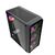  Корпус Powercase Mistral Edge, Tempered Glass, 4x 120mm 5-color fan, чёрный, ATX  (CMIEB-L4) 