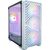  Корпус 1STPLAYER Trilobite T5 White (T5-WH-4F1-W)/mATX, TG/4x120mm LED fans inc. 
