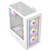  Корпус Powercase Mistral AY4W ARGB (CMAYW-A4), Tempered Glass, 4x 120mm ARGB Fans, белый, ATX 