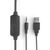  Gembird SPK-105, черный, 5 Вт, регулятор громкости, USB-питание 