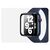  Защитное стекло COTEetCI 4D для Apple Watch 4, Full Glue 3D, 40mm, прозрачный+черная рамка 