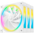  Вентилятор DEEPCOOL FL12R WH-3 in 1 120x120x25мм (PWM, ARGB, белый, 500-2150об/мин) Color Box 