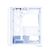  Корпус 1STPLAYER Trilobite T5 ARGB White (T5-WH-4F7-W) / mATX / 4x120mm ARGB fans 