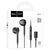  Проводные наушники HOCO M111 Primero, Lightning, 1.2 м, черный 