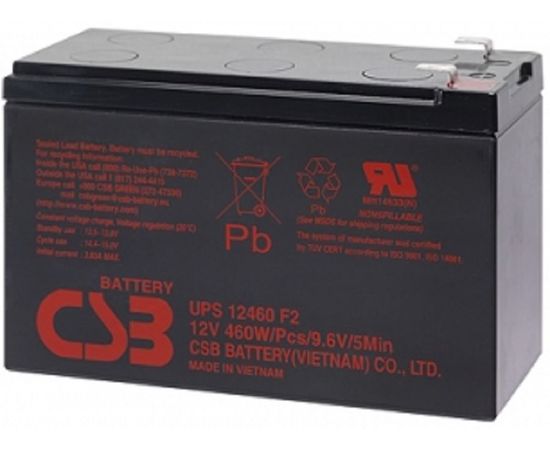  Батарея для ИБП CSB UPS12460 F2 12В 9Ач 