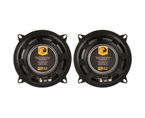  Колонки автомобильные Phantom FS-100 (без решетки) 