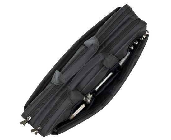  Сумка для ноутбука 17.3" Riva 8257 черный полиэстер 