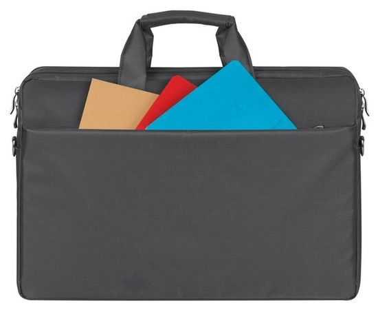  Сумка для ноутбука 17.3" Riva 8257 черный полиэстер 