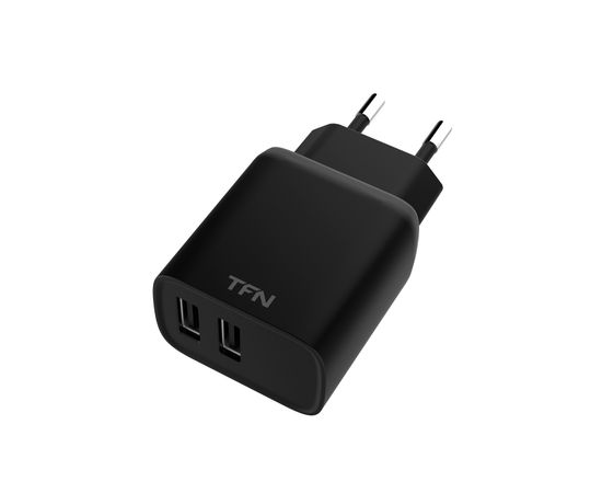  СЗУ TFN2 WCRPD12W2UBK RAPID 2.4A black б/кабеля 