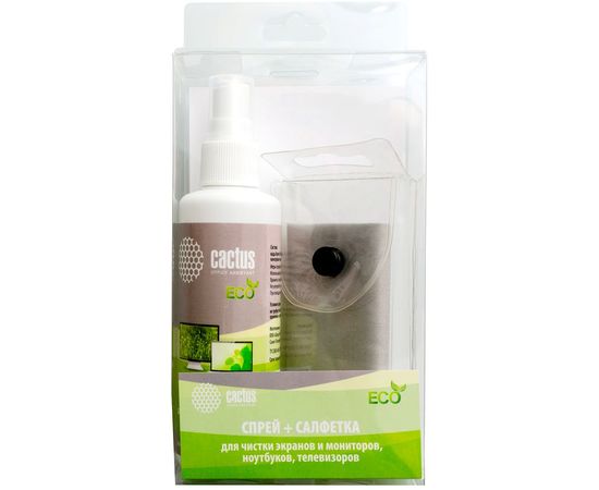  Средство для чистки CACTUS CS-S3001E For Screen 1PCS 