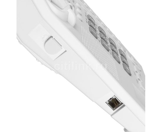  Телефон проводной Panasonic KX-TS2388RUW белый 
