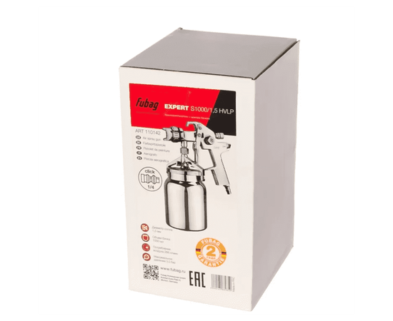  Краскопульт Fubag с н/б Expert S 1000 (110142) 