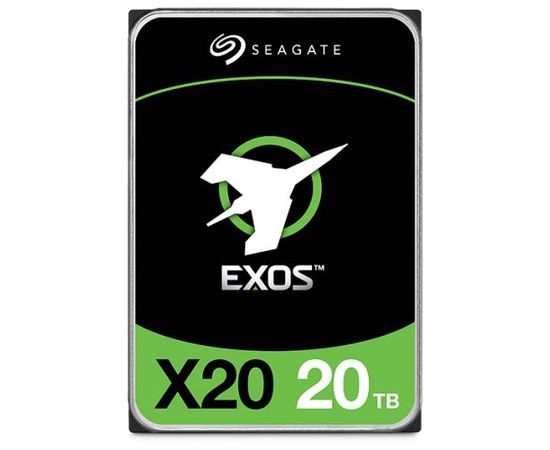  Жесткий диск SEAGATE HDD Server Exos X20 512E ST20000NM002D 4KN ( 3.5'/ 20TB/ SAS 12Gb/s / 7200rpm) 