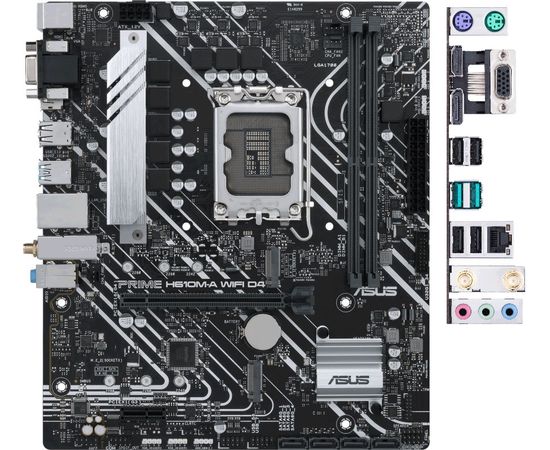  Материнская плата Asus Prime H610M-A WiFi D4 