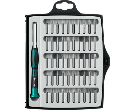  Отвертка KRAFTOOL Precision-51 для точных работ со сменными битами 51 предм.(2569) 