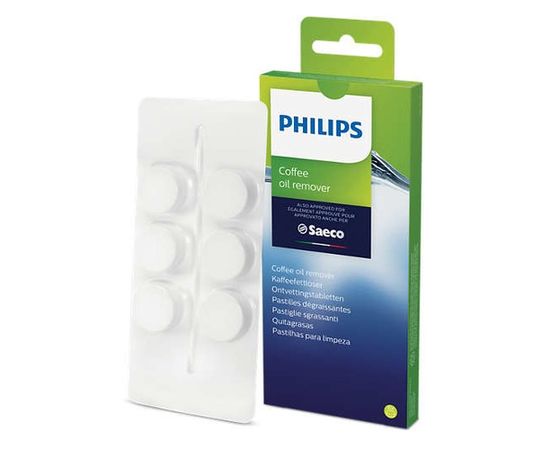  Очищающие таблетки для кофемашин Philips CA6704/10 белый упак 6шт 
