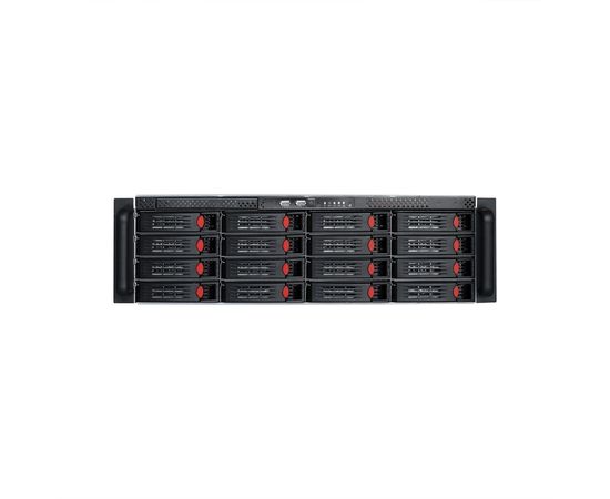  Корпус ExeGate Pro 3U660-HS16 EX281234RUS RM 19", высота 3U, глубина 660, без БП, 16xHotSwap, USB 