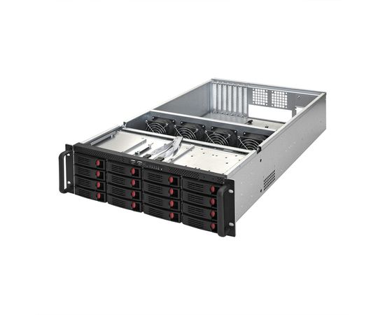  Корпус ExeGate Pro 3U660-HS16 EX281234RUS RM 19", высота 3U, глубина 660, без БП, 16xHotSwap, USB 