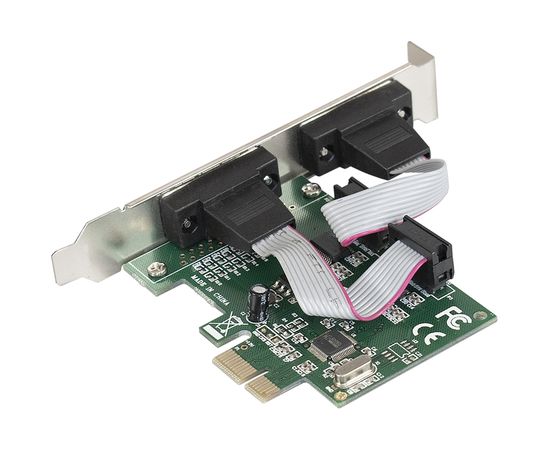  Контроллер ExeGate EXE-307 EX283706RUS (PCI-E, 2*COM port) 
