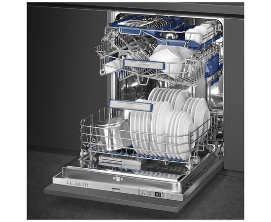  Встраиваемая посудомоечная машина Smeg STL323BL 