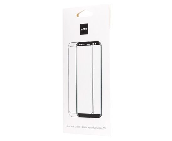  Защитное стекло Full Screen Activ Clean Line 3D для "Xiaomi Redmi 9T/Poco M3" (black)(128912) 