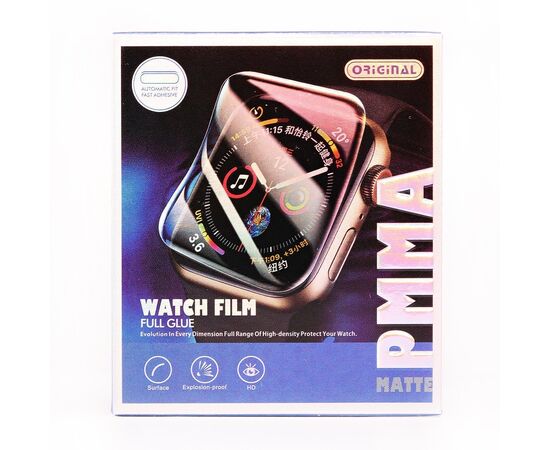  Защитная пленка TPU - Polymer nano для "Apple Watch 44 mm" матовая (black) (black) (117519) 