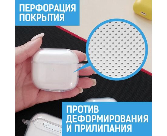  Чехол Krutoff Clear Case для AirPods Pro 