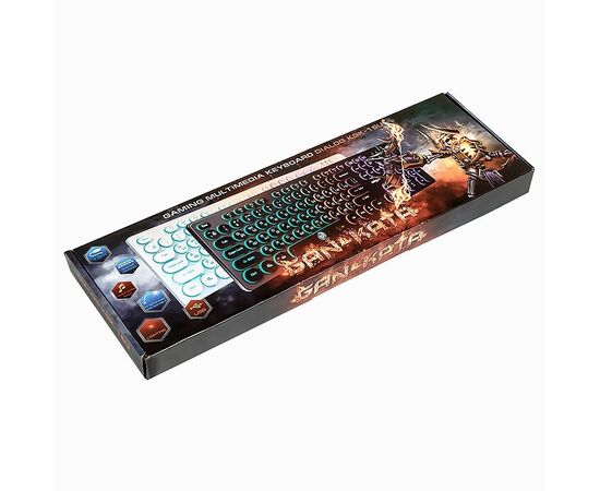  Клавиатура Dialog KGK-16U Gan-Kata (white) игровая с подсветкой 