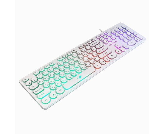  Клавиатура Dialog KGK-16U Gan-Kata (white) игровая с подсветкой 