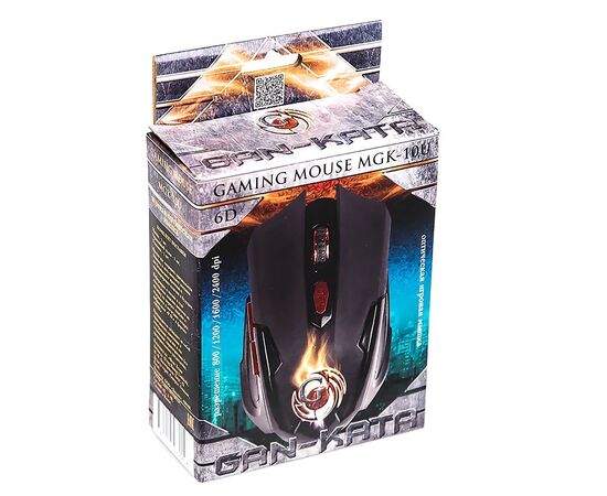  Мышь оптическая Dialog Gan-Kata MGK-10U (black) 