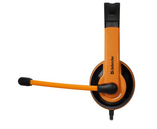  Компьютерная гарнитура Defender G-120 Warhead 2x3,5 mm jack (black/orange) 