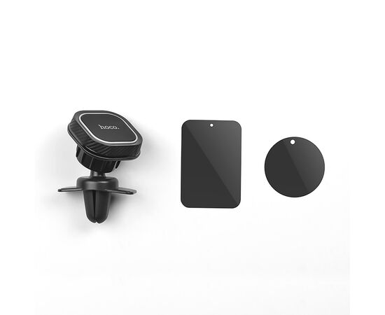  Держатель автомобильный Hoco CA52 Intelligent air outlet on-car holder (black/grey) 