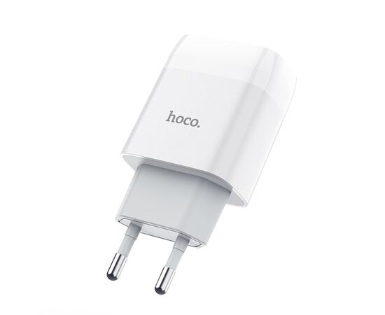  Адаптер Сетевой Hoco C73A 2USB/5V/2.4A (white) 