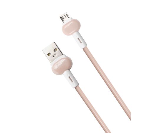 Дата-Кабель Red Line Candy USB - Micro USB, розовый 
