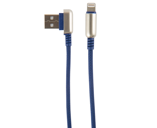  Дата-Кабель Red Line Loop USB - Lightning, синий 