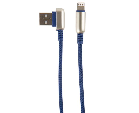  Дата-Кабель Red Line Loop USB - Lightning, синий 