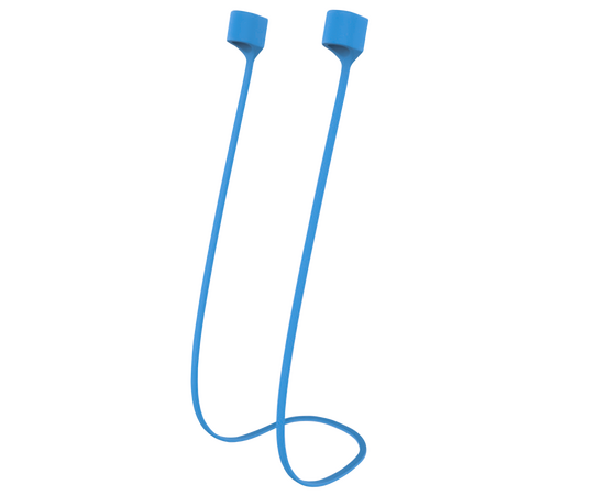  Магнитный силиконовый ремешок для Airpods Red Line, голубой 