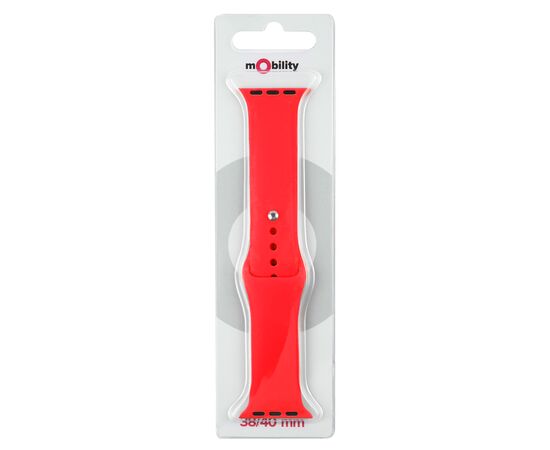  Ремешок для Apple watch - 38-40 mm, mObility, красный 