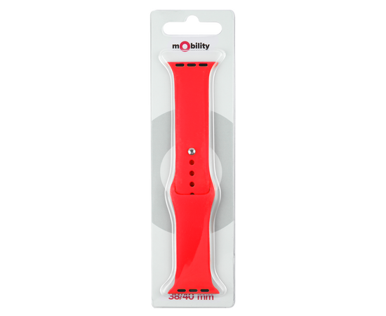  Ремешок для Apple watch - 38-40 mm, mObility, красный 