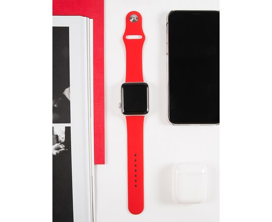  Ремешок для Apple watch - 38-40 mm, mObility, красный 
