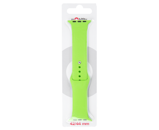  Ремешок для Apple watch - 42-44 mm, mObility, зеленый 