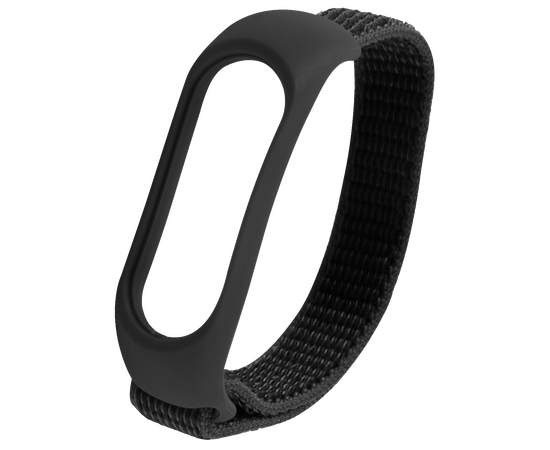  Ремешок нейлоновый для Xiaomi Mi Band 6, черный, №11 