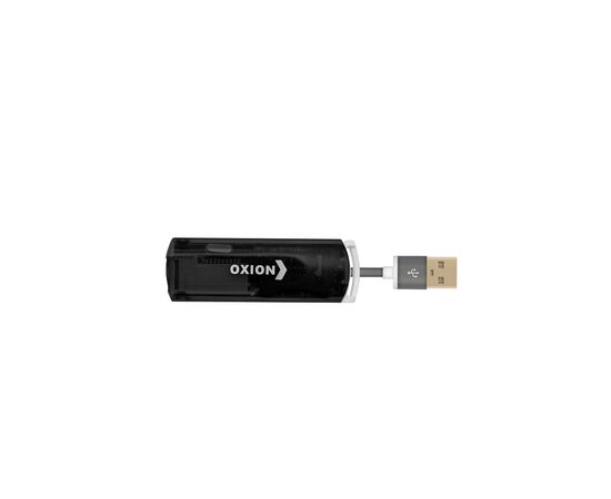  Картридер Oxion, поддержка форматов SD, SDHC, RS MMC, Micro SD, M2, MS PRO Duo, Mini sd (OCR004BK).,Черный 